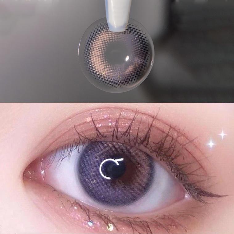 1 par de lentes de contato coloridas Yashiro Nene Cosplay 12 meses