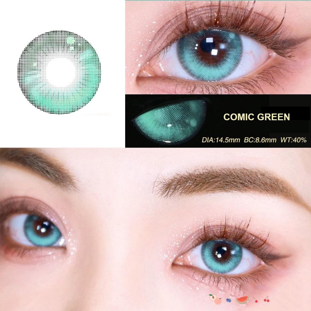 1 par de lentes de contato coloridas Yashiro Nene Cosplay 12 meses