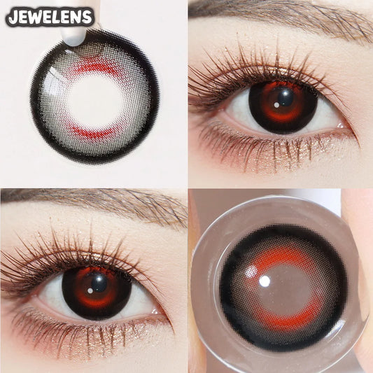 JeweLens  Alien Stage Cosplay Color Contact Lenses Anime Ivan Till Pupil 6months 1pair Halloween Lens